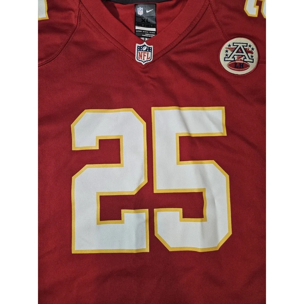 Nike Jaamal Charles Kansas City Chiefs Jersey Youth Size XL